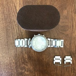 Michael Kors Parker Silver-Tone Watch